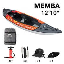 Load image into Gallery viewer, Aqua Marina ME-390 12'10" Memba 390 Professional 2-person Kayak