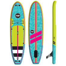 Load image into Gallery viewer, POP Board Co. 11'0" Yacht Hopper Turq/Neon/Pink