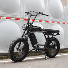 Load image into Gallery viewer, Coastal Cruiser - Ripper Pro - Dual-Battery 48V 750W Moto Style Electric Bike