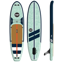 Load image into Gallery viewer, POP Board Co. 11'0 Yacht Hopper Mint/Teak/Blue