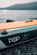 Load image into Gallery viewer, POP Board Co. 11'0 Yacht Hopper Mint/Teak/Blue