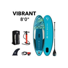 Load image into Gallery viewer, Aqua Marina BT-22VIP 2022 Vibrant 8' Youth Inflatable Stand Up Paddle Board