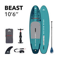 Load image into Gallery viewer, Aqua Marina BT-23BEP Beast 10'6" Advanced All-around Inflatable Stand Up Paddle Board