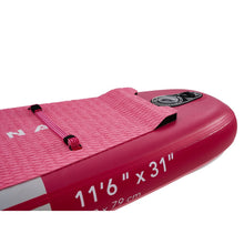 Load image into Gallery viewer, Aqua Marina BT-23CTPR Coral Touring (Raspberry) 11'6" Inflatable Stand Up Paddle Board