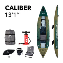 Load image into Gallery viewer, Aqua Marina CA-398 13'1" Caliber Angling Kayak 1/2-person