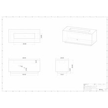 Load image into Gallery viewer, Fire Pit Art Linear 48" - LN48