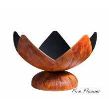 Load image into Gallery viewer, Ohio Flame 41" Fire Flower Artisan Fire Bowl OF41ABFF