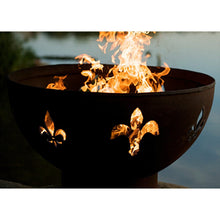 Load image into Gallery viewer, Fire Pit Art Fleur de Lis - FDL