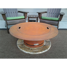 Load image into Gallery viewer, Fire Pit Art Saturn w/lid - SAT/LID