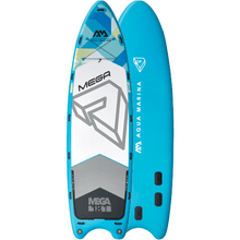 Load image into Gallery viewer, Aqua Marina Stand Up Paddle Board - MEGA 18'1" - Inflatable SUP Package, including Carry Bag, Paddle, Fin, Pump & Safety Harness - BT-20ME