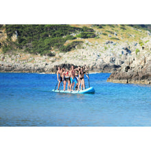 Load image into Gallery viewer, Aqua Marina Stand Up Paddle Board - MEGA 18'1" - Inflatable SUP Package, including Carry Bag, Paddle, Fin, Pump & Safety Harness - BT-20ME