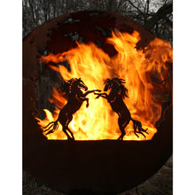 Load image into Gallery viewer, The Fire Pit Gallery Wildfire - Horse Themed Sphere - 7010020