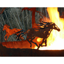 Load image into Gallery viewer, The Fire Pit Gallery Wildfire - Horse Themed Sphere - 7010020