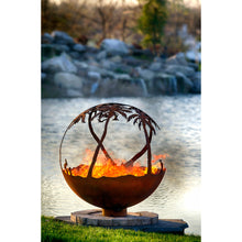 Load image into Gallery viewer, The Fire Pit Gallery Another Day in Paradise Palm Tree Sphere - 7010023