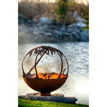 Load image into Gallery viewer, The Fire Pit Gallery Another Day in Paradise Palm Tree Sphere - 7010023