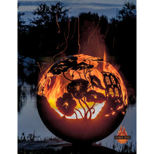 Load image into Gallery viewer, The Fire Pit Gallery Lest We Forget – Remembrance Day 37" Sphere - 7010040-37F