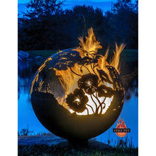 Load image into Gallery viewer, The Fire Pit Gallery Lest We Forget – Remembrance Day 37" Sphere - 7010040-37F