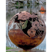 Load image into Gallery viewer, The Fire Pit Gallery Lest We Forget – Remembrance Day 37" Sphere - 7010040-37F