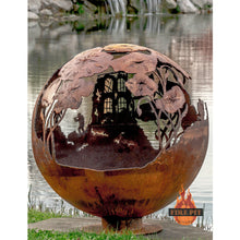 Load image into Gallery viewer, The Fire Pit Gallery Lest We Forget – Remembrance Day 37" Sphere - 7010040-37F