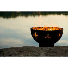 Load image into Gallery viewer, Fire Pit Art Fleur de Lis - FDL