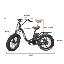 Load image into Gallery viewer, Nakto FOLDING OX Ebike