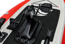 Load image into Gallery viewer, Nautiqua ARUBA Deluxe Paddleboard Fishing Pedal Kayak | Red