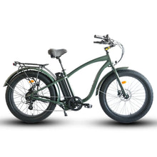 Load image into Gallery viewer, Coastal Cruiser - Fat Tire Step Over 26x4 - 52v Beach Cruiser Electric Bike