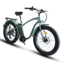 Load image into Gallery viewer, Coastal Cruiser - Fat Tire Step Over 26x4 - 52v Beach Cruiser Electric Bike