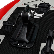 Load image into Gallery viewer, Nautiqua ARUBA Deluxe Paddleboard Fishing Pedal Kayak | Red