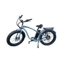 Load image into Gallery viewer, Coastal Cruiser - 750w Fat Tire Cruiser Step Over 26x4 Electric Bike
