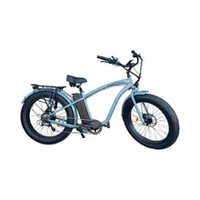 Load image into Gallery viewer, Coastal Cruiser - 750w Fat Tire Cruiser Step Over 26x4 Electric Bike