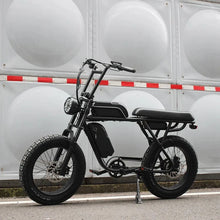 Load image into Gallery viewer, Coastal Cruiser - Ripper Pro - Dual-Battery 48V 750W Moto Style Electric Bike