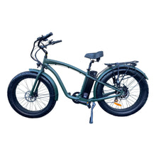 Load image into Gallery viewer, Coastal Cruiser - 750w Fat Tire Cruiser Step Over 26x4 Electric Bike