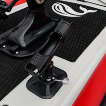 Load image into Gallery viewer, Nautiqua ARUBA Deluxe Paddleboard Fishing Pedal Kayak | Red