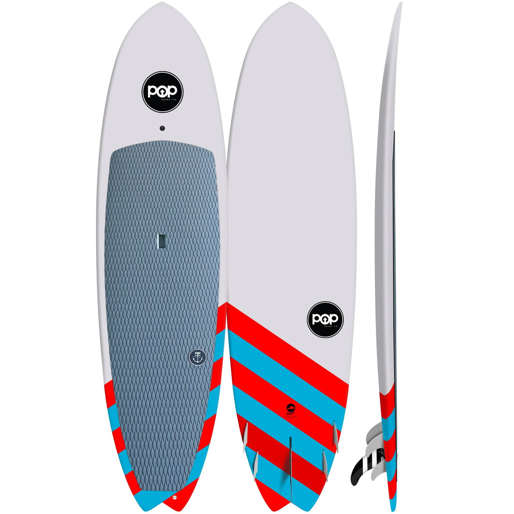 POP Board Co. 9'6 Saltwater Beaver POP-96-Beaver-Red