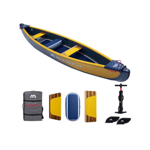 Aqua Marina AIR-C478 Tomahawk 15'8" Inflatable High Pressure Speed Canoe 2/3 Person