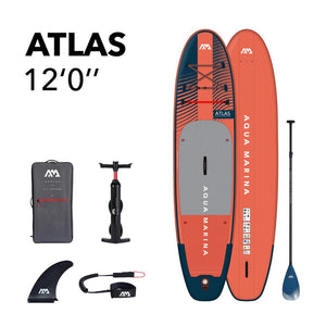 Aqua Marina BT-23ATP Atlas 12'0" Advanced All-around Inflatable Stand Up Paddle Board