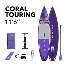 Load image into Gallery viewer, Aqua Marina BT-23CTPN Coral Touring (Night Fade) 11&#39;6&quot; Inflatable Stand Up Paddle Board