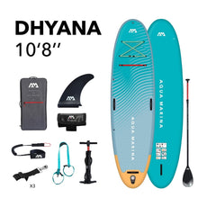 Load image into Gallery viewer, Aqua Marina BT-23DHP Dhyana Fitness 10&#39;8&quot; Inflatable Stand Up Paddle Board