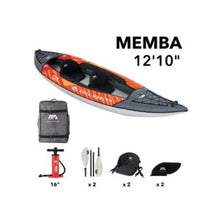 Load image into Gallery viewer, Aqua Marina ME-390-22 12&#39;10&quot; 2022 Memba-390 Touring 2-person Kayak