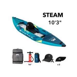 Aqua Marina ST-312-22 10'3" 2022 Steam-312 Versatile/whitewater 1-person Kayak