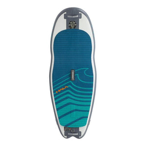 Hala 6'11" MILLIGRAM INFLATABLE SURF SUP Blue/Orange HB21-MG1