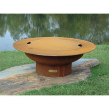 Load image into Gallery viewer, Fire Pit Art Saturn w/lid - SAT/LID