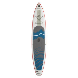 Hala 12'6" CARBON NASS INFLATABLE SUP KIT Red/White HB21-NA1