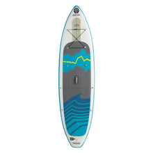 Load image into Gallery viewer, Hala 10&#39;6&quot; CARBON STRAIGHT UP INFLATABLE SUP KIT Teal/Yellow HB21-SU1