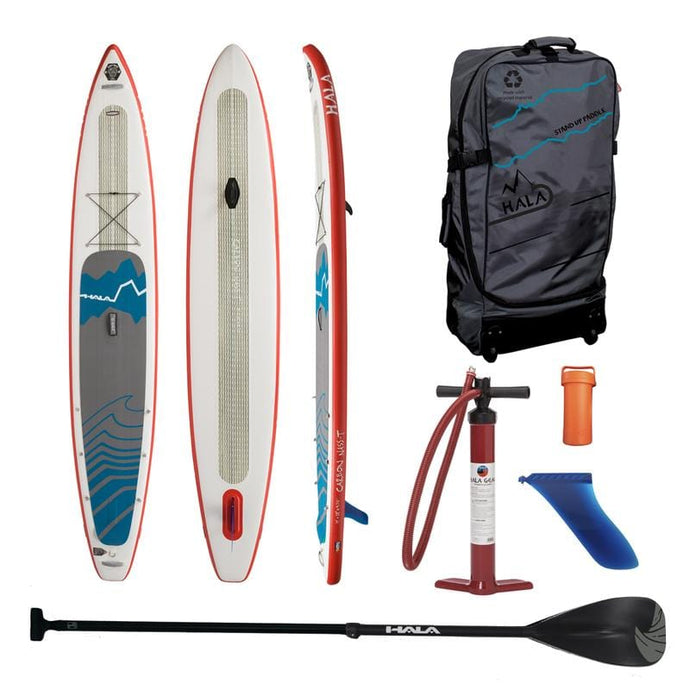 Hala 14' NASS-T INFLATABLE SUP KIT Red/White HB21-NT1