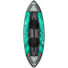Load image into Gallery viewer, Aqua Marina,2 Person, RECREATIONAL KAYAK - LAXO 10’6″ - Inflatable KAYAK Package, including Carry Bag, Paddle, Fin, Pump &amp; Safety Harness - LA-320