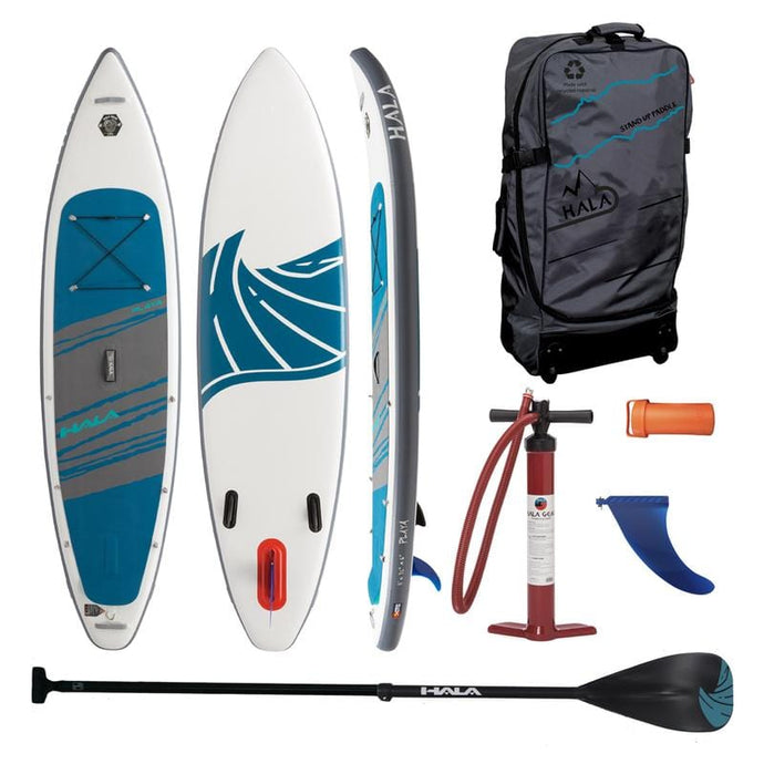 Hala 11' PLAYA INFLATABLE SUP KIT Grey HB21-RP1