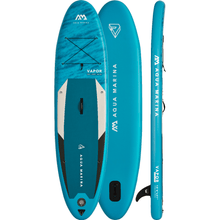 Load image into Gallery viewer, Aqua Marina Stand Up Paddle Board - VAPOR 10&#39;4&quot; - Inflatable SUP Package, including Carry Bag, Paddle, Fin, Pump &amp; Safety Harness - BT-21VAP