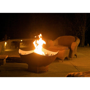 Fire Pit Art Manta Ray - MR